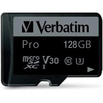 SD MicroSD Card 128GB Verbatim SDHC Pro Class 10 +
