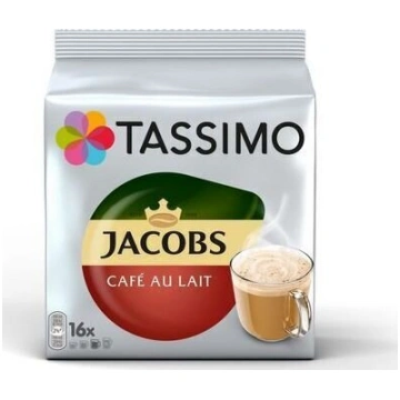 Jacobs CAFFÉ AU LAIT Tassimo kapsulas, 16 kaps