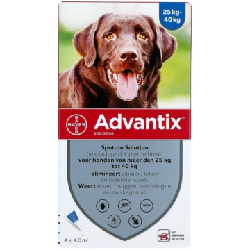 Advantix 400 mg Šķīdums - Blusu Invāzijas Profilak