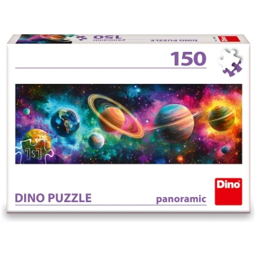 Puzzle Colorful planets Dino