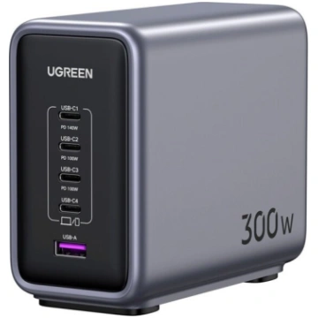 UGREEN CD333 NEXODE USB 4X USB-C uz Lightning 300W