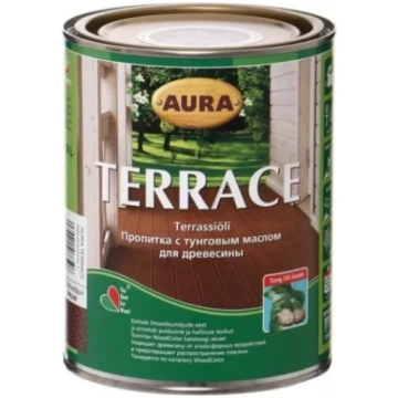 Eskaro Terassi-Ruskea 0.9L Brūna terašu eļļa