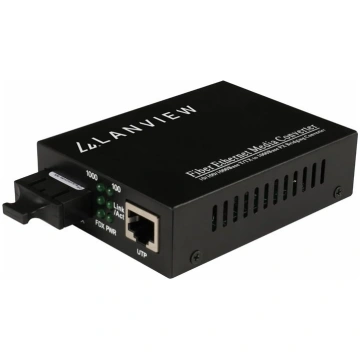 Lanview - fibre media converter - 10Mb LAN, 100Mb 