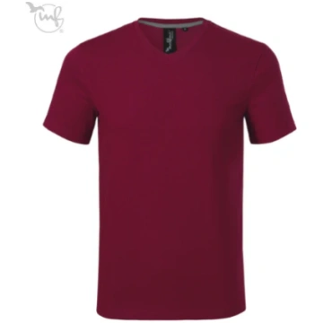 Vīriešu T-krekls Action V-neck 700 garnet - S / bo