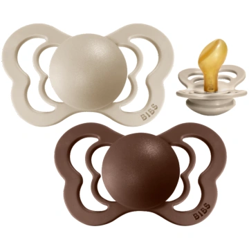 BIBS Couture 6+ Vanilla/Mocha Babyfans