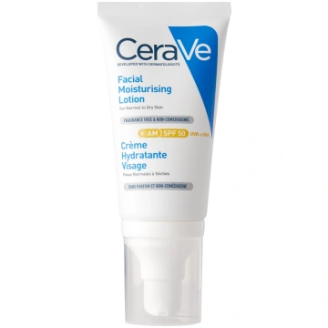 CeraVe - Mitrinošs sejas krēms SPF50 - 52ml