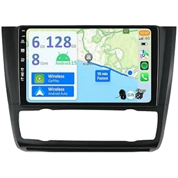 [6GB + 128GB] Android 15 auto radio BMW 1. sērijas