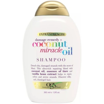 Atjaunojošs matu šampūns OGX Coconut Miracle Oil 3