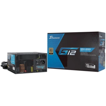 Power Supply SEASONIC G12 GM 850 Watts Efficiency