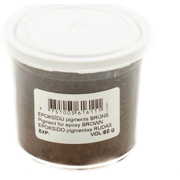 EPOKSĪDU pigments BRŪNS 60 g 4751005616111