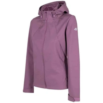 4F WOMEN"S SOFTSHELL, LIGHT VIOLET