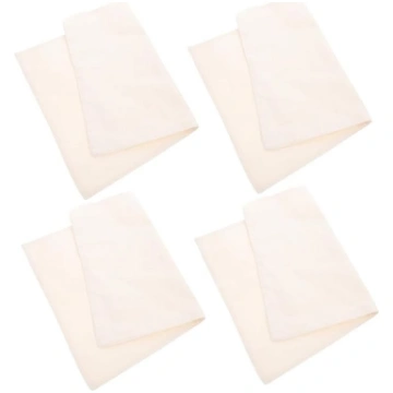 Set of 4 Place Mats Made of Linen Double Layer Was