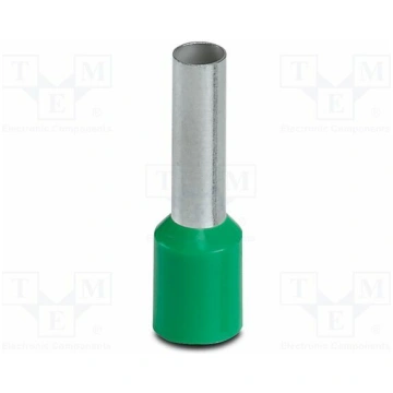 Tip: bootlace ferrule; insulated; copper; 6mm2; Bi