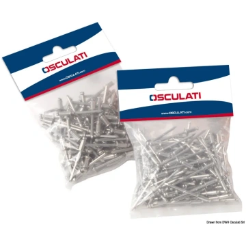 SS stud standard head 4x13 mm 100-pcs display bag 