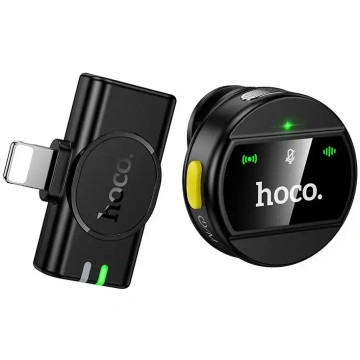 Hoco Wireless Lightning L21 microphone, black 6942