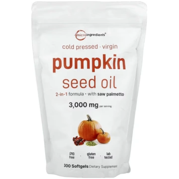 Micro Ingredients, Pumpkin Seed Oil, Cold Pressed,