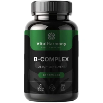 VitalHarmony B Complex kapsulas N90