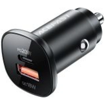 Acefast Acefast car charger 38W USB Type C / USB, 