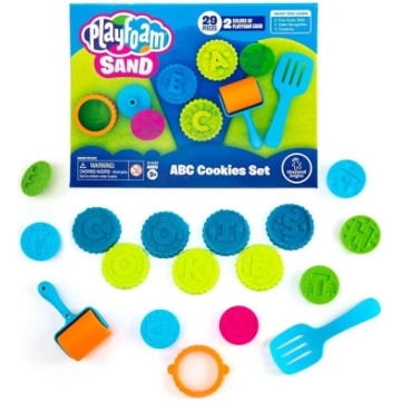 Learning Resources Playfoam smilšu ABC cepumu komp