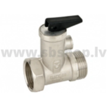 Pretvārsts boilerim ar nolaidi BUGATTI 1/2" 105500