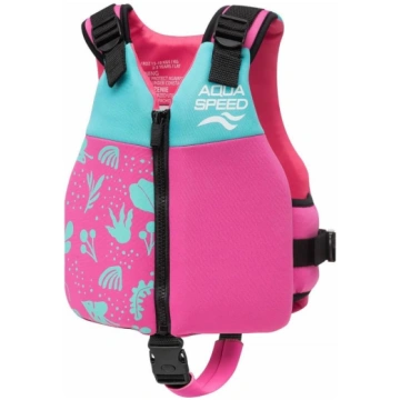 AQUA SPEED Safe Splash Pink/Light Blue peldēšanas 