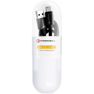 FORCELL C398 USB A to Type C cable, QC3.0, 3A, TUB