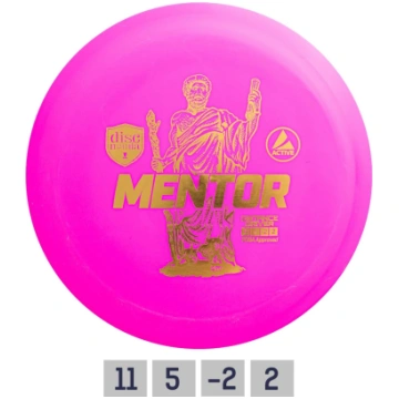 Disku golfa disks Distance Driver MENTOR Active Pi