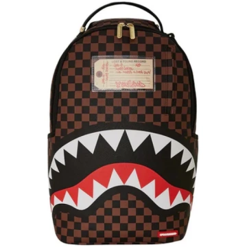 Sprayground Zaino Marrone Lost & Found Record