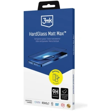 Matte tempered glass 3mk HardGlass Matt Max for Ap