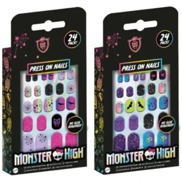 Monster High mākslīgie nagi, 24 gab | 2 veidi