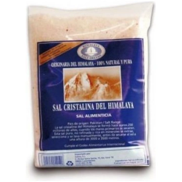 Himalaya salt Molida Rosa 1Kg Evicro