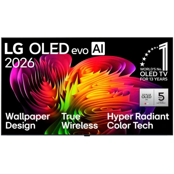 LG OLED evo AI W6, 77"", 4K UHD, OLED, melna - Tel