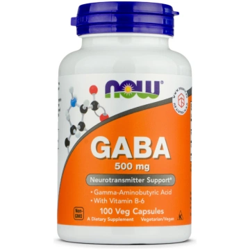 Gaba 500 mg Now Foods 100 kapsulas