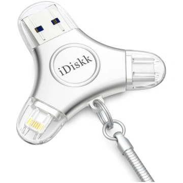 iDiskk MFi sertificēta 512GB iPhone Photo Stick, z