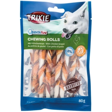 Trixie Denta Fun Barbekjū košļājamie rullīši ar vi
