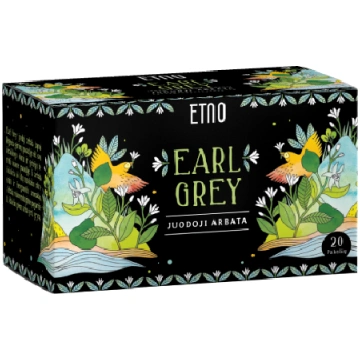 Melnā tēja Earl Grey, ETNO, 20 gab. 83652020