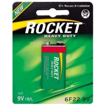 Baterijas Rocket, 6LR61, 9 V