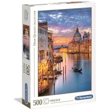 CLEMENTONI puzzle HQC lighting Venice 500 pcs, 350