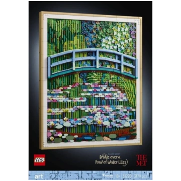 LEGO Art 31220 Klods Monē : Ūdensrožu dārzs, Zaļā