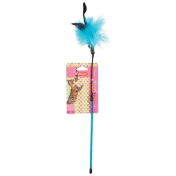 Rotaļlieta kaķiem Zolux Feather Fishing, daudzkrās