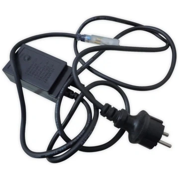 Vads Standart F-PLR-2P-IP44, melna krās., IP44