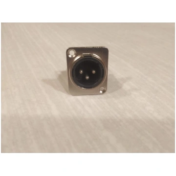 D3M 3-pin XLR Male KONEKTORS