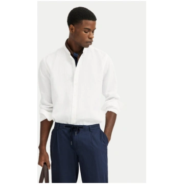 Bugatti Krekls 9550-78900C Balts Casual Fit