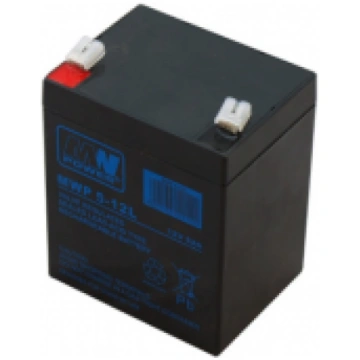 MW Power MW 5-12L 12V 5Ah 4.5Ah 6.3mm Faston 250 F