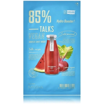 Missha Talks Vegan Squeeze Sheet Mask Hydro Booste
