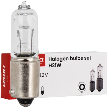 Halogēna spuldzes h21w 12v 21w bay9s 10gab. -04514