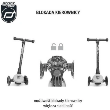 Trīsriteņu skrejritenis "scoot and Ride Highwaykic