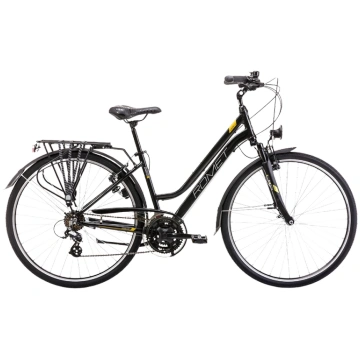 Sieviešu velosipēds ROMET Gazela 0, melns
