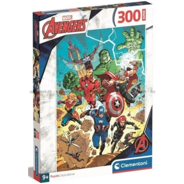 Clementoni Puzzle 300 elementow The Avengers GXP-9