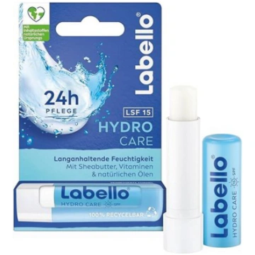 Labello lūpu balzams Hydro Care SPF 15 Baltizobi.l